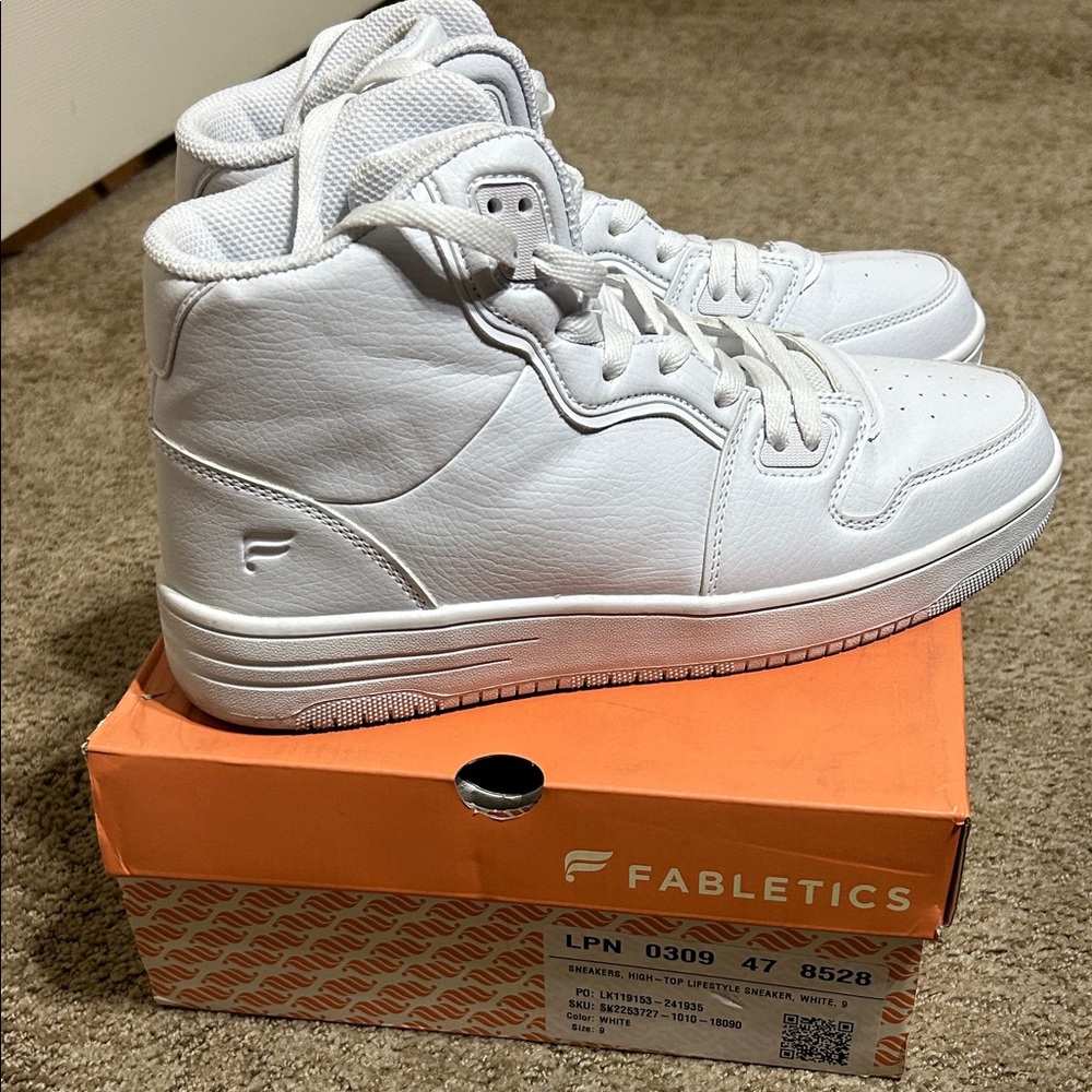 Fabletics High-Top Lifestyle Sneakers